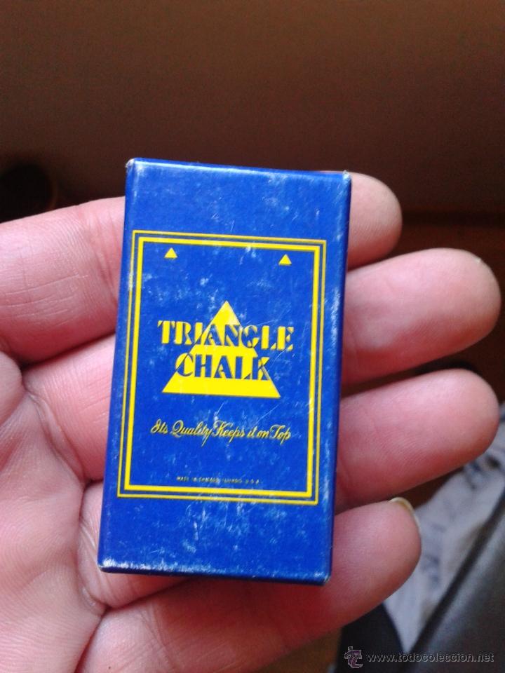Coleccionismo deportivo: tizas TRIANGLE CHALK - Foto 1