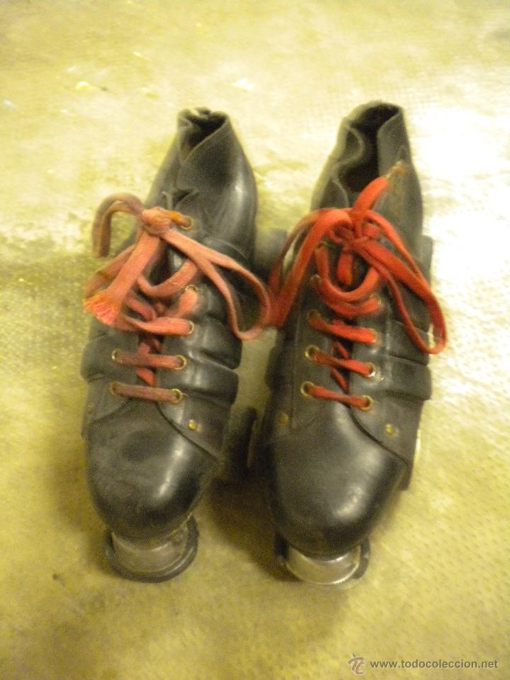 Patines de hockey marca matollo 1960's. - Vendido en Venta Directa -  43019982