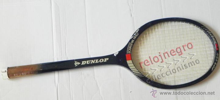 Raquette De Tennis Vintage Dunlop McEnroe Gold - Taille Médium - Poignée 3/8 - Occasion