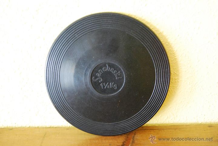 Coleccionismo deportivo: DISCO MARCA SANCHESKI PARA LANZAMIENTO DE DISCO - ATLETISMO - Foto 2