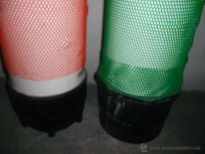 Coleccionismo deportivo: lote de 2 botellas de oxigeno para bucear - Foto 4