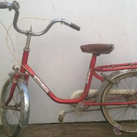 bicicleta rabasa derbi antigua de niño