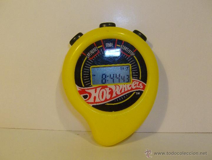 Coleccionismo deportivo: CRONOMETRO DE COCHES HOTWHEELS. CON PILAS. FUNCIONA - Foto 1