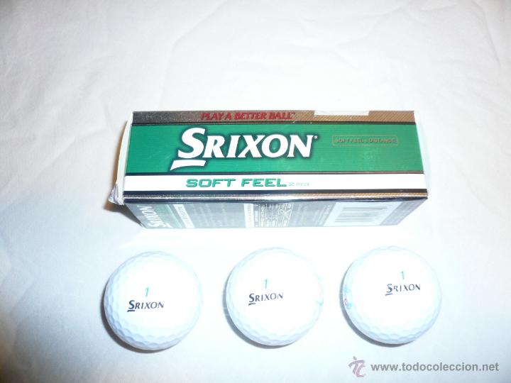 Coleccionismo deportivo: PELOTAS DE GOLF SRIXON, SET DE 3 A ESTRENAR - Foto 2