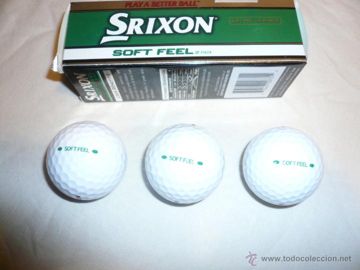 Coleccionismo deportivo: PELOTAS DE GOLF SRIXON, SET DE 3 A ESTRENAR - Foto 3