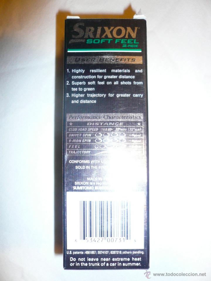 Coleccionismo deportivo: PELOTAS DE GOLF SRIXON, SET DE 3 A ESTRENAR - Foto 4
