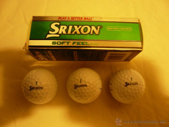 Coleccionismo deportivo: PELOTAS DE GOLF SRIXON, SET DE 3 A ESTRENAR - Foto 6
