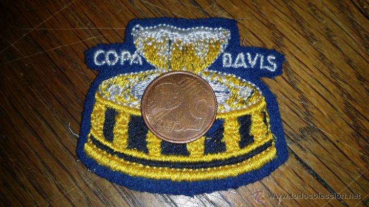 Coleccionismo deportivo: PARCHE BORDADO DE LA COPA DAVIS DE TENIS - Foto 2