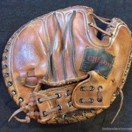 Antiguo guante de baseball Catcher marca Wilson