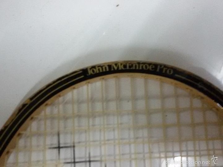 Coleccionismo deportivo: Raqueta de tenis de JOHN Mcenroe - Foto 4