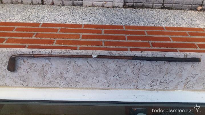 Coleccionismo deportivo: antiguo palo de golf - Foto 2