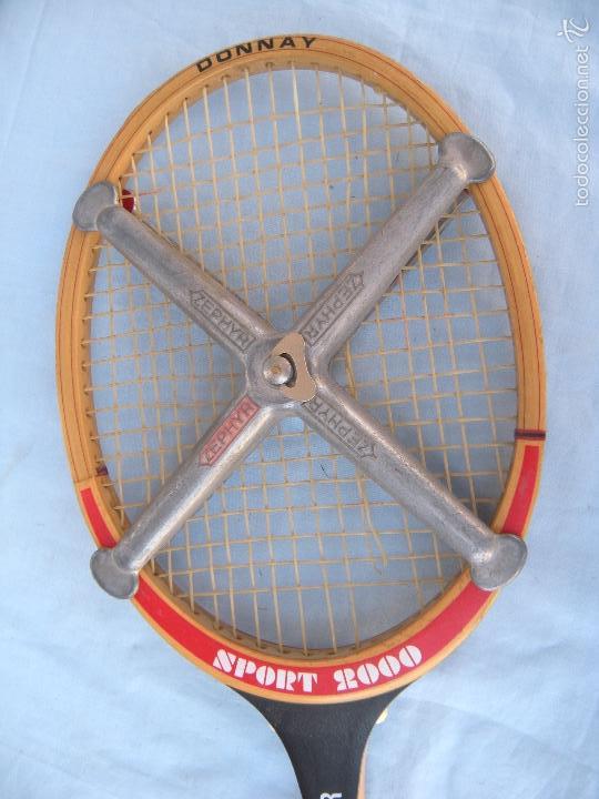 Raquette De Tennis Donnay Sport 2000 Vintage, Pour Collection Ou Déco