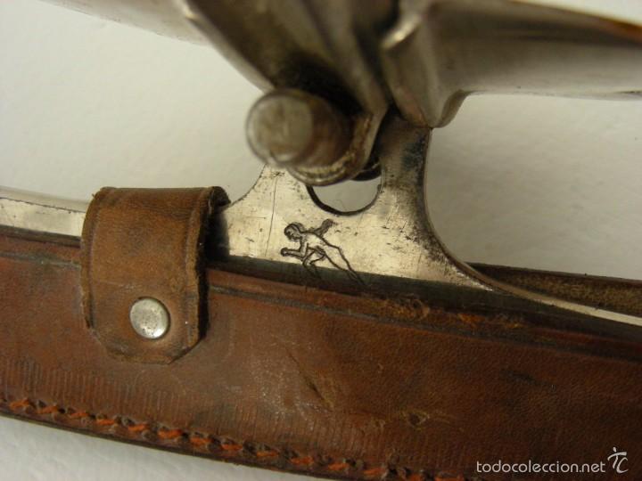 Coleccionismo deportivo: Patines de hielo ajustables, 1920 - Foto 5
