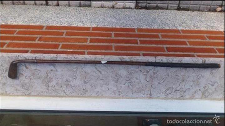 Sammelleidenschaft Sport: antiguo palo de golf