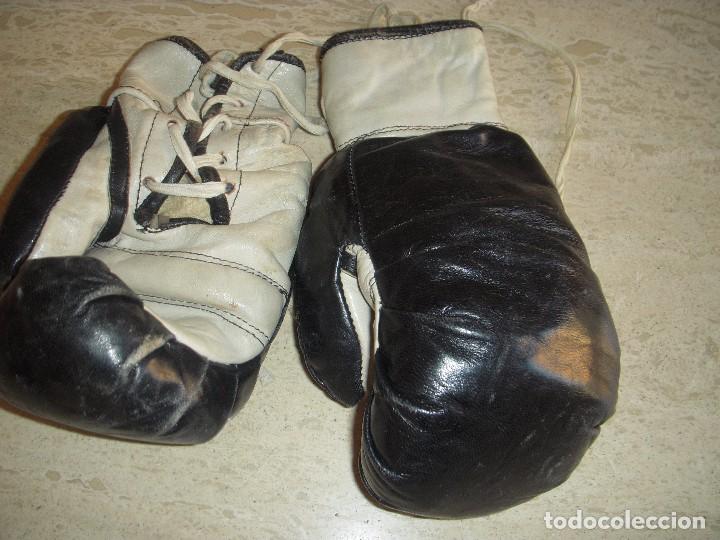 Coleccionismo deportivo: guantes antiguos de boxeo - Foto 5