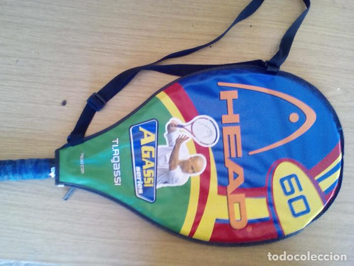 Coleccionismo deportivo: raqueta Agassi series - Foto 1