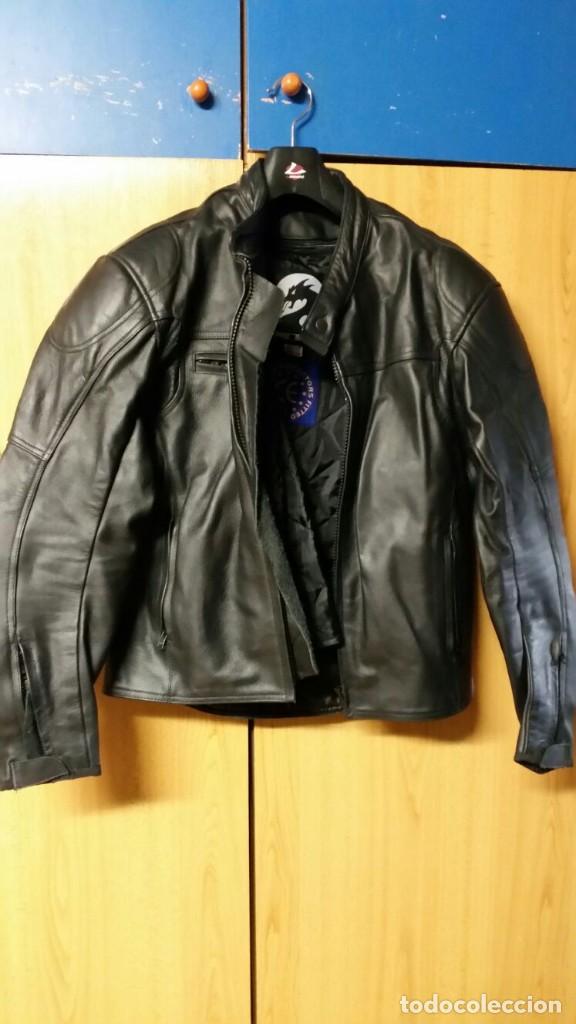 Collectionnisme sportif: chaqueta de piel para motorista, sin uso, practicamente nueva, de mucha calidad.
