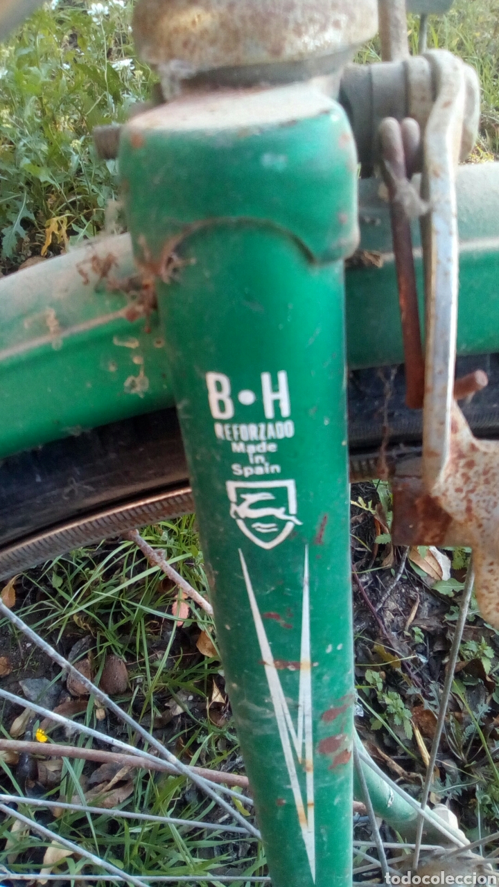 Coleccionismo deportivo: Bicicleta BH completa pero para restaurar. - Foto 7