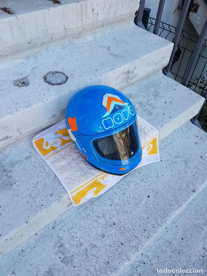 Casco de moto nava retro para moto antigua,años - Venduto in vendita  diretta - 79687841
