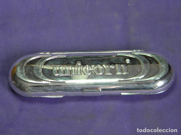 Coleccionismo deportivo: ESTUCHE DE DARDOS UNICORN - Foto 2