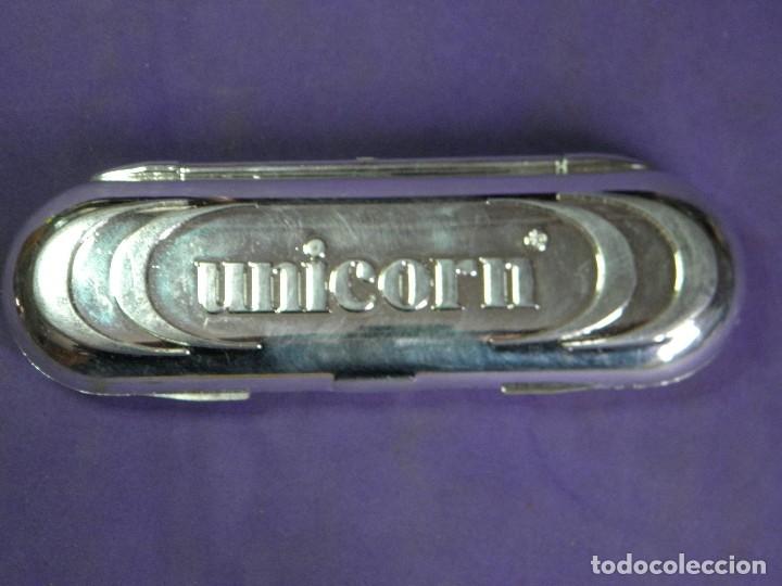 Coleccionismo deportivo: ESTUCHE DE DARDOS UNICORN - Foto 3