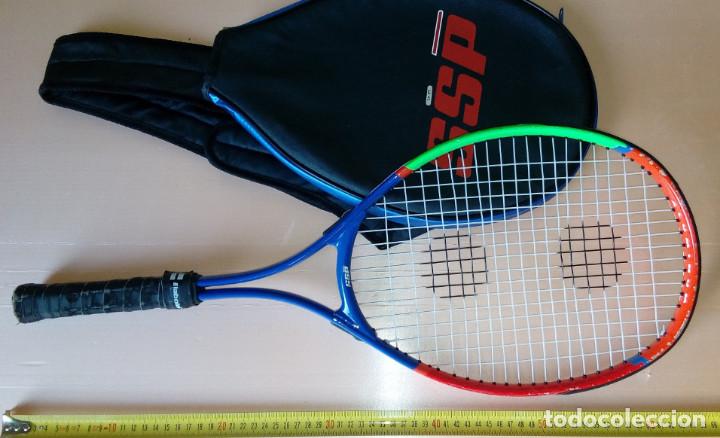 Coleccionismo deportivo: RAQUETA DE TENIS DSS CON FUNDA - Foto 1