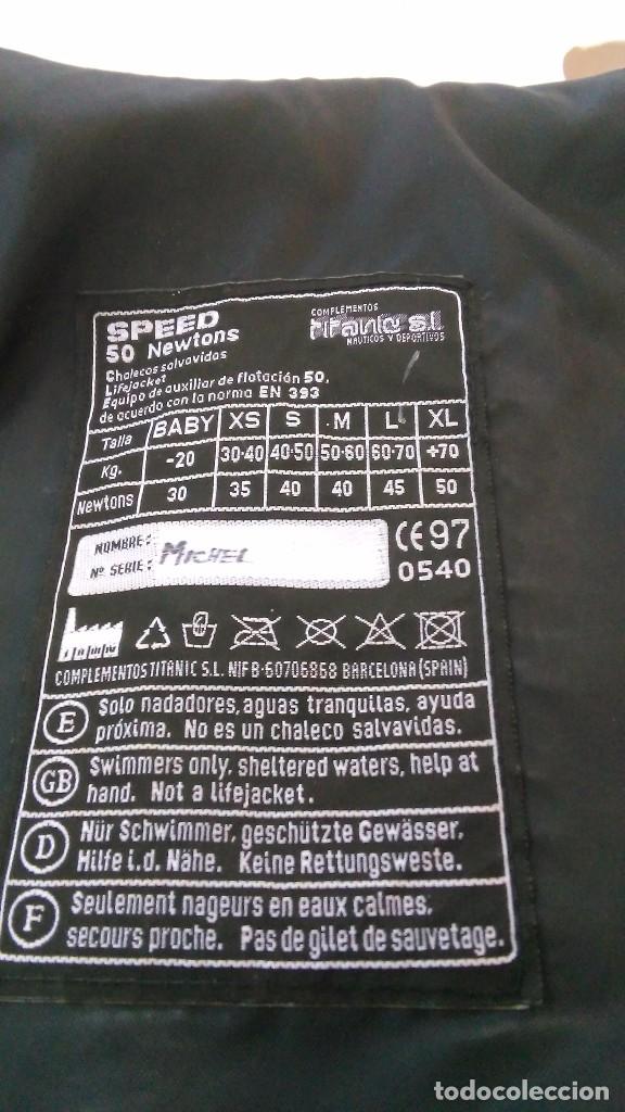 Coleccionismo deportivo: Chaleco n&aacute;utico - Foto 2