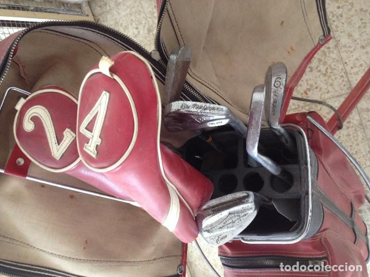 Coleccionismo deportivo: CARRO Y BOLSA CON PALOS GOLF - Foto 7