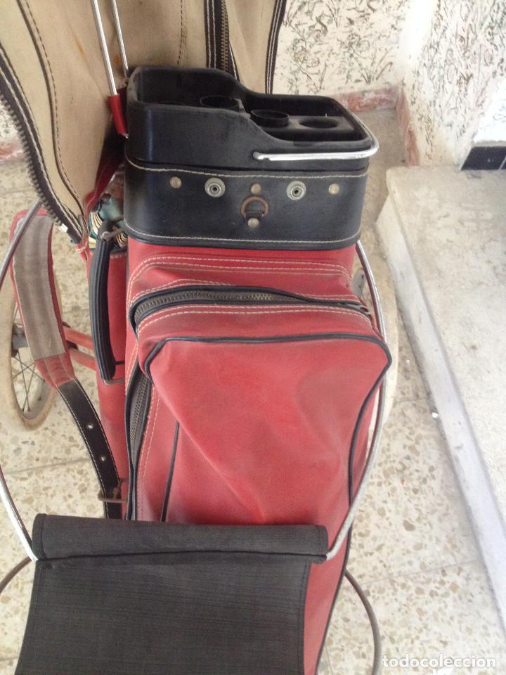 Coleccionismo deportivo: CARRO Y BOLSA CON PALOS GOLF - Foto 9