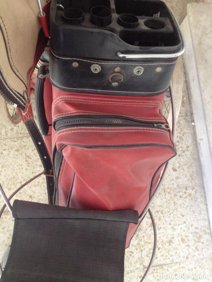 Coleccionismo deportivo: CARRO Y BOLSA CON PALOS GOLF - Foto 10