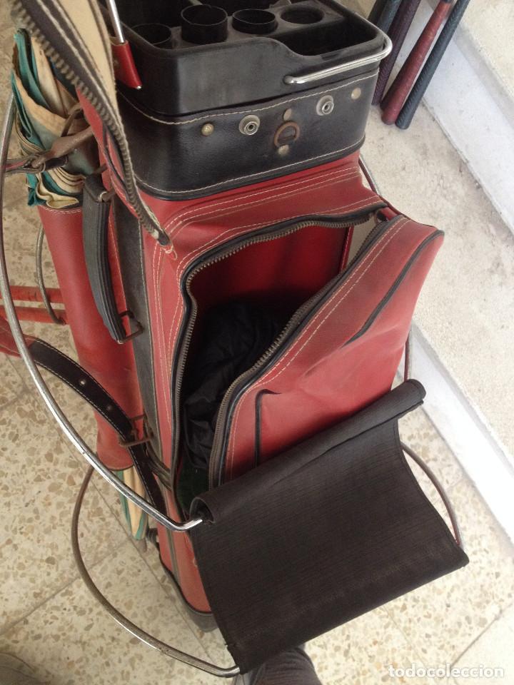 Coleccionismo deportivo: CARRO Y BOLSA CON PALOS GOLF - Foto 11
