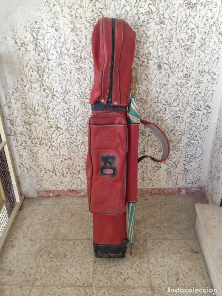Coleccionismo deportivo: CARRO Y BOLSA CON PALOS GOLF - Foto 14