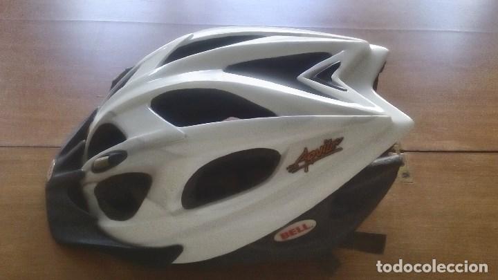 Collezionismo sportivo: CASCO ANTIGUO DE BICI MARCA BELL 1 A&Ntilde;O DE USO CON ALGUN PEQUE&Ntilde;O ROCE