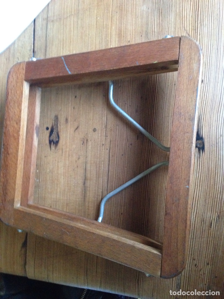 Coleccionismo deportivo: Tensor de madera dunlop - Foto 4