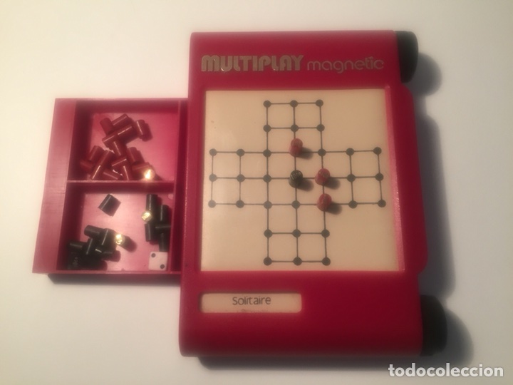 Coleccionismo deportivo: Juego de mesa magn&eacute;tico Vintage - Foto 2