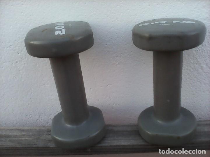 Coleccionismo deportivo: Pesas para hacer biceps como nuevas - Foto 1