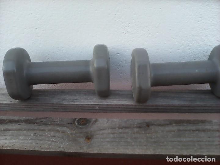 Coleccionismo deportivo: Pesas para hacer biceps como nuevas - Foto 2