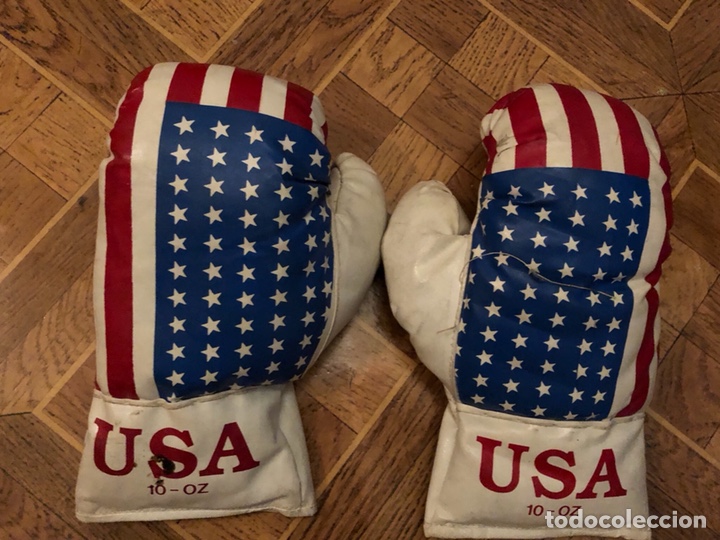 Collectionnisme sportif: Guantes de usa antiguos