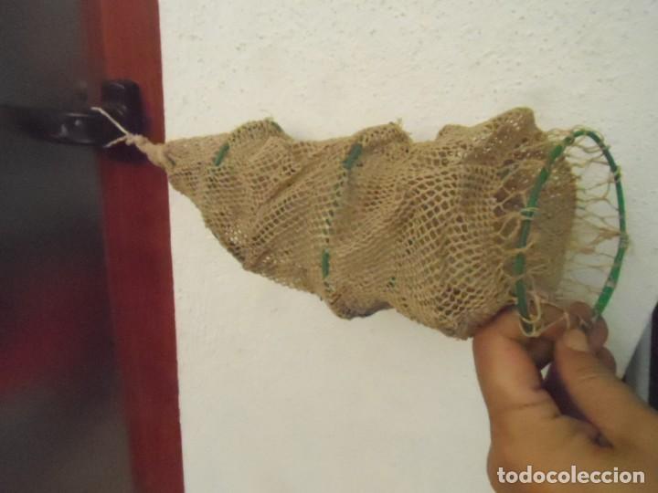 Collezionismo sportivo: pesca alvines nasa de pescar angula gula peque&ntilde;a trampa ideal coleccion pescador poco visto