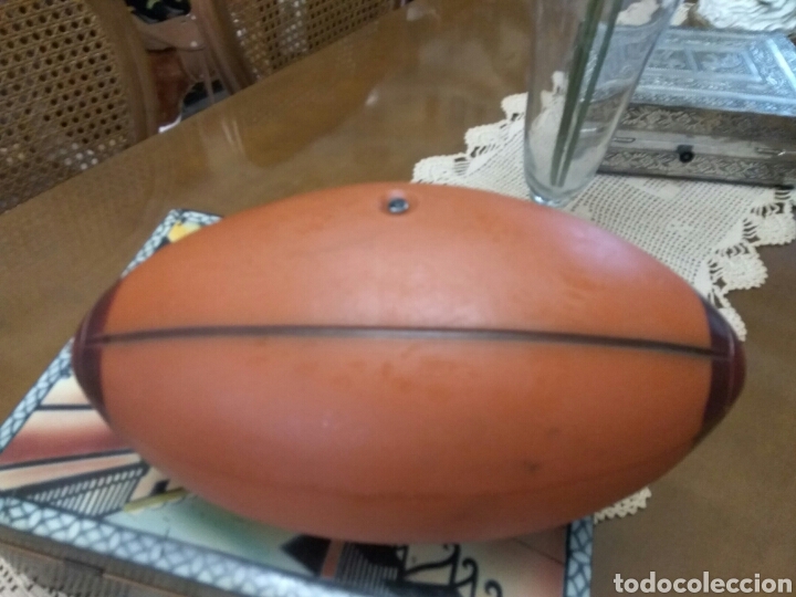 Coleccionismo deportivo: RUGBY BAL&Oacute;N MARCA CAPLAN A&Ntilde;OS 60 - Foto 2