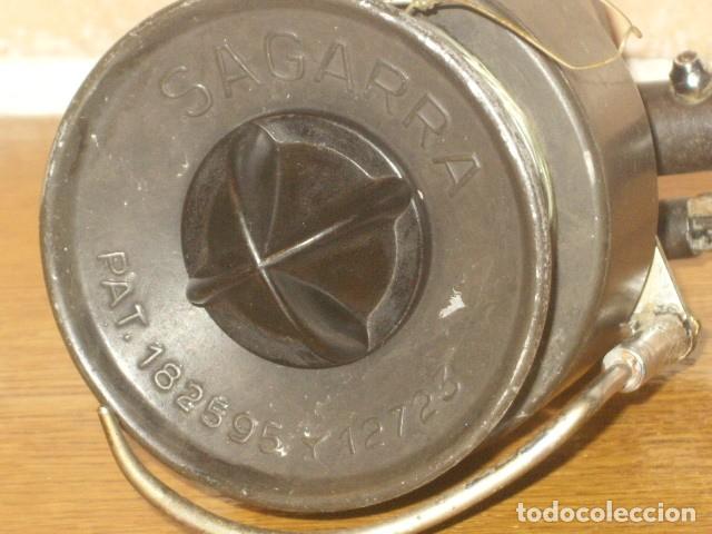 antiguo carrete de pesca sagarra, pat. 182595 y - todocoleccion