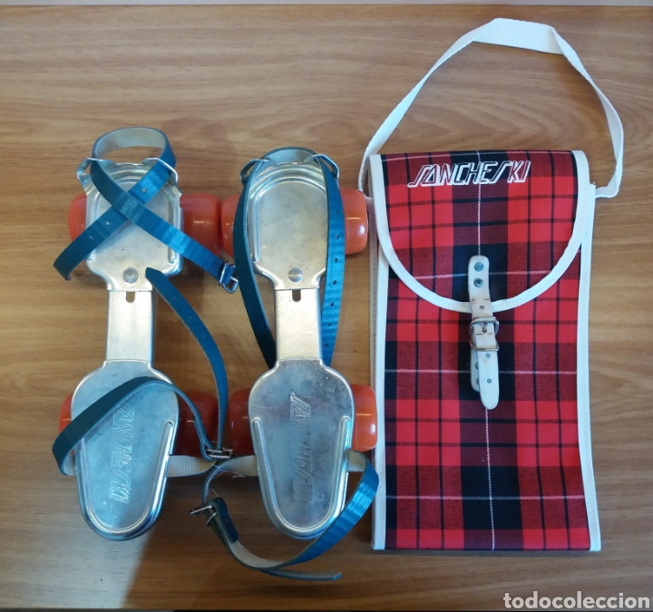 Coleccionismo deportivo: Patines Sancheski con bolsa. - Foto 3