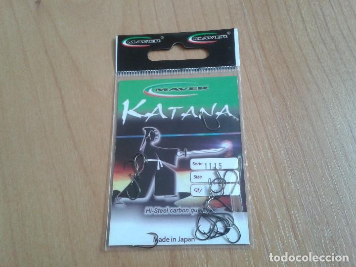 Collezionismo sportivo: Anzuelos peque&ntilde;os ( 20 ) -- Maver -- Katana -- Size 12 -- Nuevos precintados -- pesca