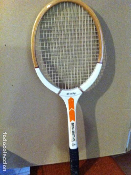 RAQUETA TENIS MADERA DUNLOP INTERNATIONAL 'D'LINE 101 VINTAGE