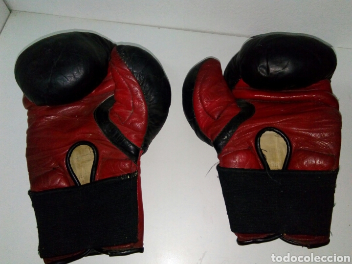 Coleccionismo deportivo: Guantes de boxeo teide.. - Foto 2
