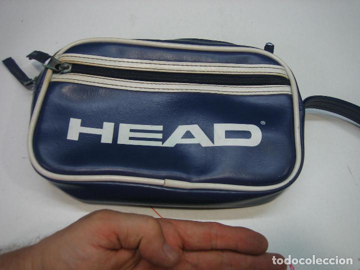 Collectionnisme sportif: Antigua bolsa de mano Head