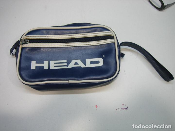 Coleccionismo deportivo: Antigua bolsa de mano Head - Foto 7