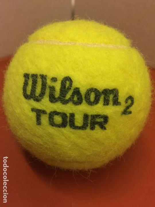 Collezionismo sportivo: Pelota de Tenis - WILSON TOUR 2 - Procede de torneos internacionales