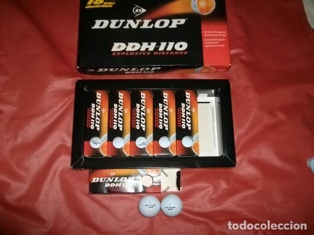 Collectionnisme sportif: LOTE DE 17 PELOTAS DE GOLF DUNLOP DDH 110 EXPLOSIVE DISTANCE (NUEVAS SIN USAR)