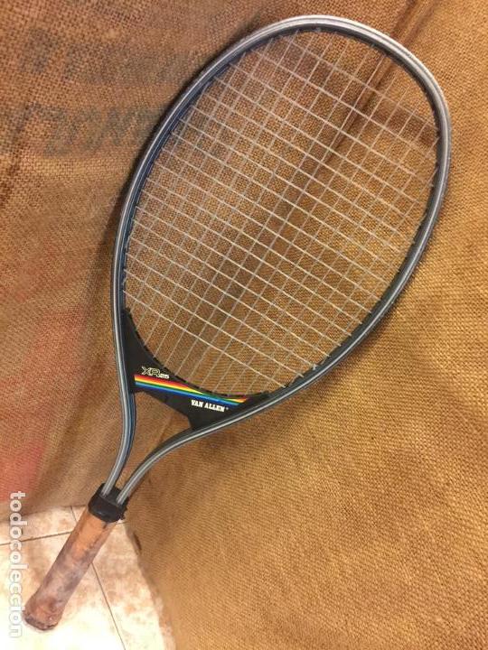 Collezionismo sportivo: Antigua raqueta de tenis de aluminio o similar VAN ALLEN XR25 Ideal coleccionismo